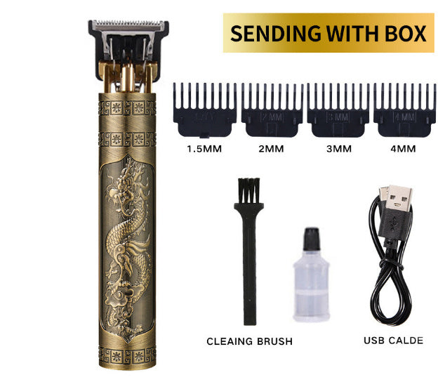 LCD Hair Clipper Shaver Professional Electric Hair And Beard Trimmer