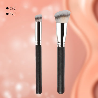 The Foundation Brush Does Not Eat Powder And Soft Hair Makeup Brush To Cover Flaws And Round Heads