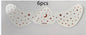 Facial Freckles Stickers Gilding Freckle-like Dots Tattoo Sticker Waterproof Eye Stickers For Women
