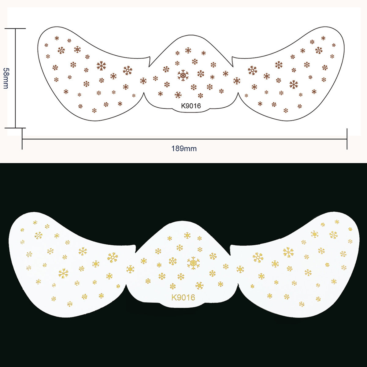 Facial Freckles Stickers Gilding Freckle-like Dots Tattoo Sticker Waterproof Eye Stickers For Women