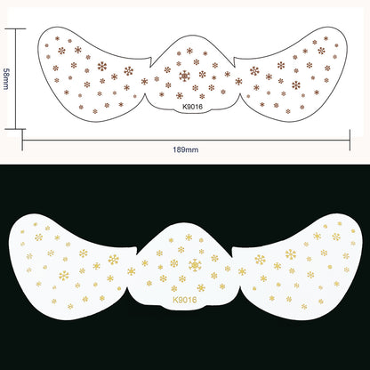 Facial Freckles Stickers Gilding Freckle-like Dots Tattoo Sticker Waterproof Eye Stickers For Women