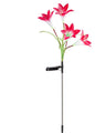 Solar Lily Flower Lights LED Solar Garden Light Lawn Light Landscape Light Waterproof Flower Light