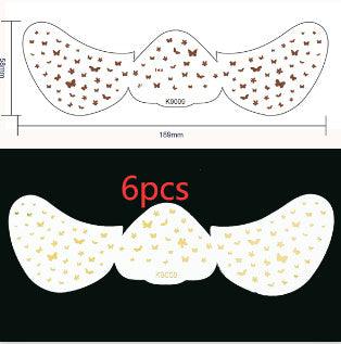 Facial Freckles Stickers Gilding Freckle-like Dots Tattoo Sticker Waterproof Eye Stickers For Women
