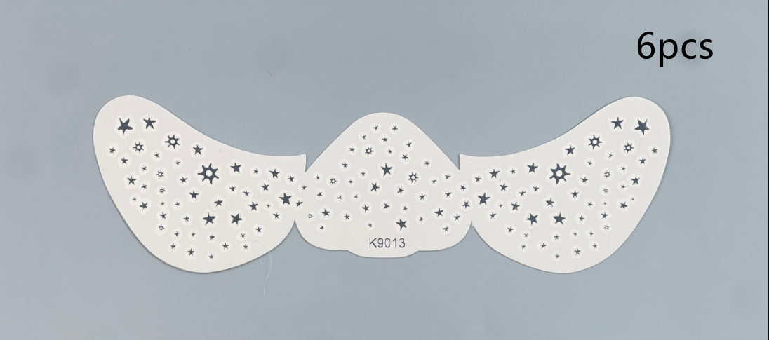 Facial Freckles Stickers Gilding Freckle-like Dots Tattoo Sticker Waterproof Eye Stickers For Women