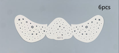 Facial Freckles Stickers Gilding Freckle-like Dots Tattoo Sticker Waterproof Eye Stickers For Women