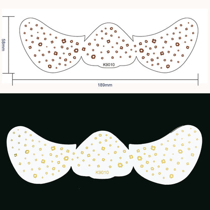 Facial Freckles Stickers Gilding Freckle-like Dots Tattoo Sticker Waterproof Eye Stickers For Women