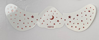 Facial Freckles Stickers Gilding Freckle-like Dots Tattoo Sticker Waterproof Eye Stickers For Women