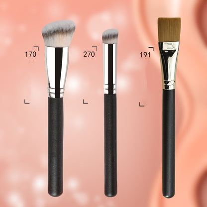 The Foundation Brush Does Not Eat Powder And Soft Hair Makeup Brush To Cover Flaws And Round Heads