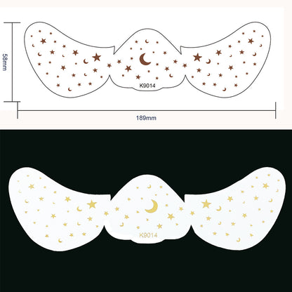 Facial Freckles Stickers Gilding Freckle-like Dots Tattoo Sticker Waterproof Eye Stickers For Women