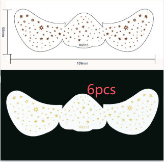 Facial Freckles Stickers Gilding Freckle-like Dots Tattoo Sticker Waterproof Eye Stickers For Women