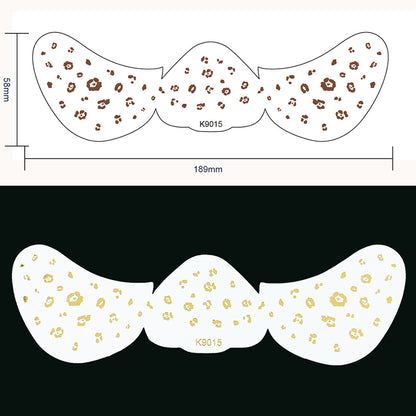 Facial Freckles Stickers Gilding Freckle-like Dots Tattoo Sticker Waterproof Eye Stickers For Women