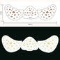 Facial Freckles Stickers Gilding Freckle-like Dots Tattoo Sticker Waterproof Eye Stickers For Women