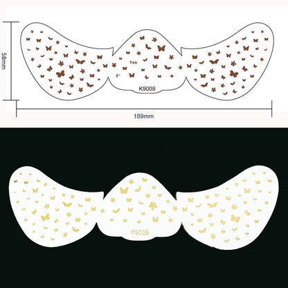 Facial Freckles Stickers Gilding Freckle-like Dots Tattoo Sticker Waterproof Eye Stickers For Women