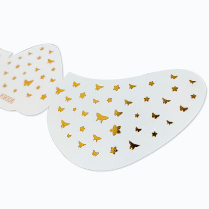 Facial Freckles Stickers Gilding Freckle-like Dots Tattoo Sticker Waterproof Eye Stickers For Women